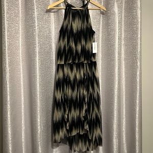 Asymmetrical Halter Dress